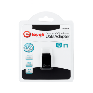 Adaptador USB Wi-Fi Nano inalámbrico 150 Mbps eTouch