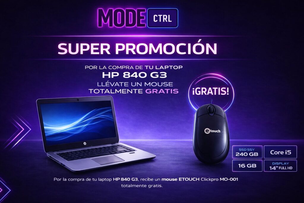 Laptop HP EliteBook 840 G3 + Mouse GRATIS
