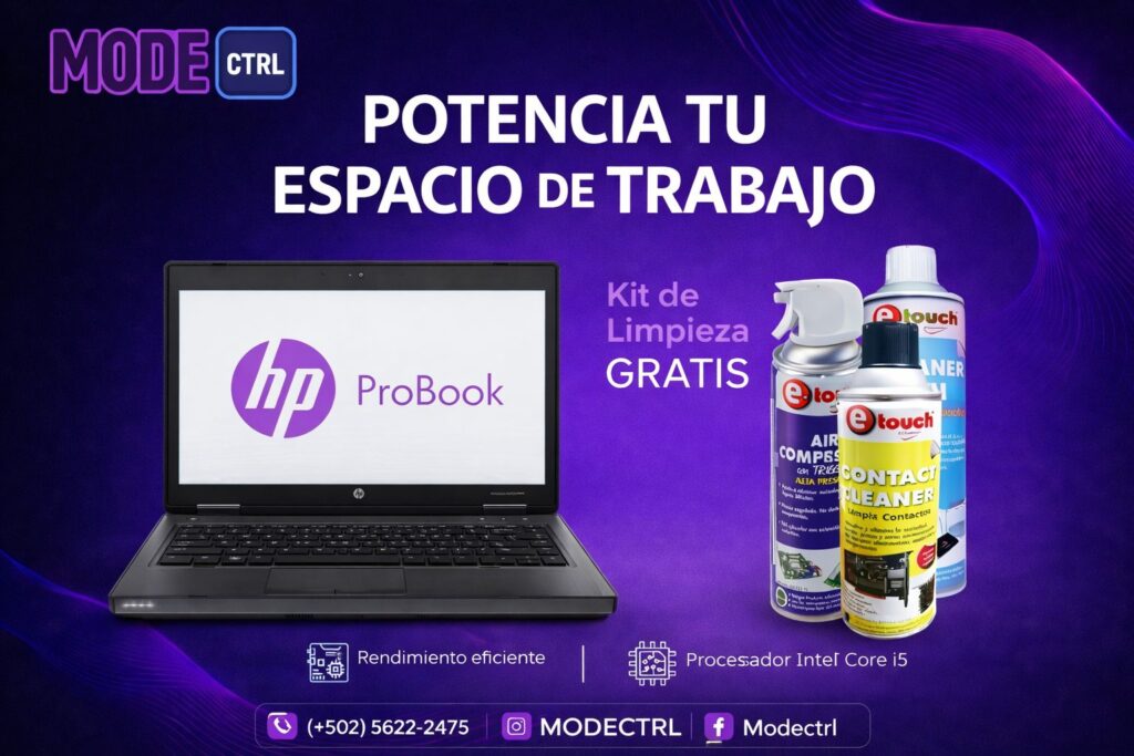 Laptop HP ProBook 6470B + Kit de Limpieza GRATIS